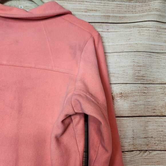 Columbia Womens Jacket Pink Long Sleeve Full Zip Benton Springs Fleece Size M - Picture 16 of 16